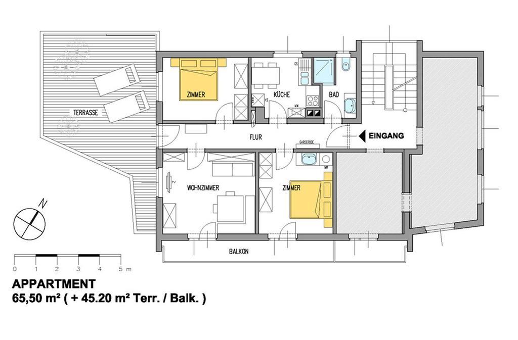 Appartement Dorfplatz شرنز الغرفة الصورة